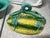 1990s Vintage Italy Majolica Vine Covered Melon Squash Ceramic Lidded Bowl For Sale - Image 5 of 7