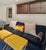 Lee Industries One-Arm Sofa in Rich Vienna Navy Stunning Lee Industries one-arm sofa upholstered in a deep, sophisticated...