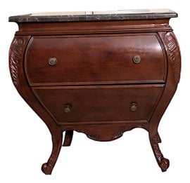Example of Satin Brass Finish Dressers and Chests of Drawers
