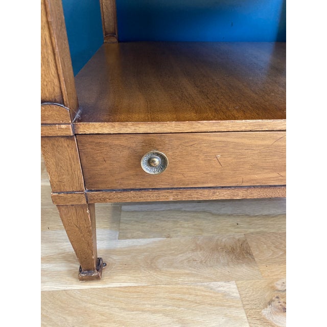Midcentury Drexel Triune Side Table With Drawer For Sale - Image 10 of 10