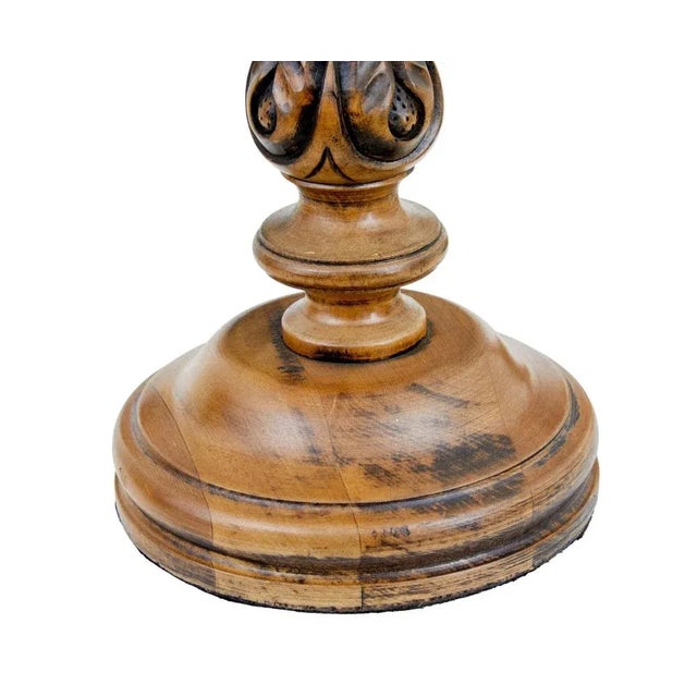 Large Early 20th Century Candlesticks, 1920s, Set of 2 For Sale - Image 3 of 7