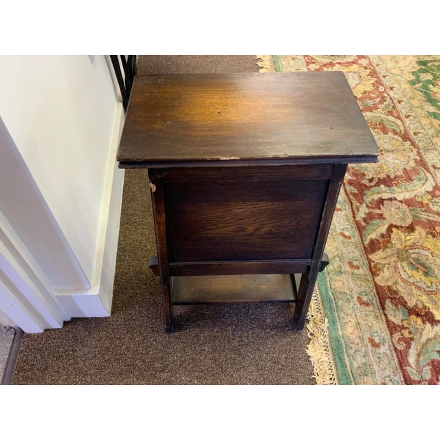 20th Century Oak Cigar Table For Sale - Image 4 of 9