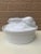 Ceramic Vintage French Country White Ceramic Rabbit Covered Dish For Sale - Image 7 of 11