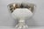 Metal Vintage Modern Pedestal Base Silver Plated 5 Bottle Champagne Chiller Ice Bucket For Sale - Image 7 of 17