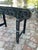 Early 20th Century Chinese Black Lacquered Mahogany Console Table For Sale In Miami - Image 6 of 9