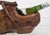 Early 20th Century French Black Forest Carved Walnut Clog Wine Holder For Sale In Dallas - Image 6 of 8