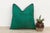 Mid 20th Century Champa Green Dotted Ahir Handloom Pillow For Sale - Image 5 of 5