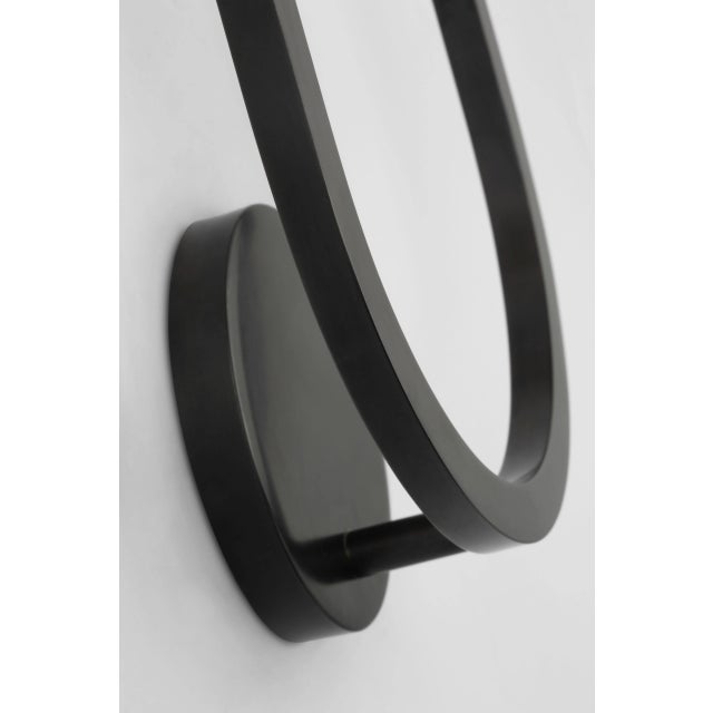 Pedra 15" Asymetrical Left Sconce in Bronze with Alabaster Designer: Kelly Wearstler Height: 15" Extension: 4.5"...