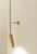 TF411 Wall Lamp in Satin Brass with Orientable Tubular Diffuser by Daluce For Sale - Image 6 of 8