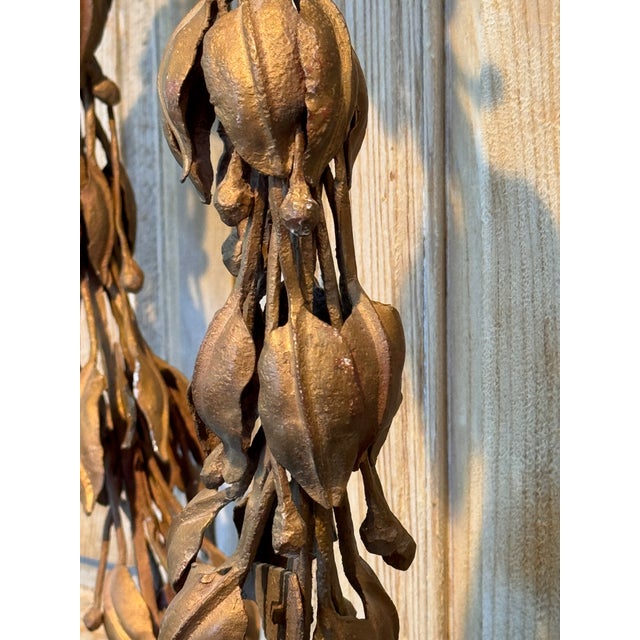 19th Century 19th Century Tole Wreath For Sale - Image 5 of 9