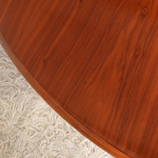 Mid-Century Walnut Dining Table, 1960s For Sale - Image 13 of 17