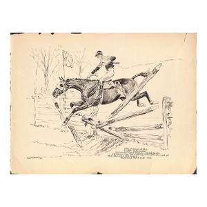 The Charge of the Light Brigade Maryland Hunt Cup 1930 Reproduction