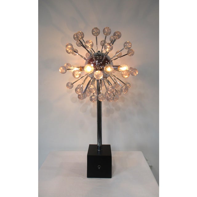 Atomic Sputnik Space Age Table Lamp in the Style of Robert Sonneman For Sale In Cincinnati - Image 6 of 12