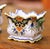 Near Pair of Early 20th Century French Rouen Faience Cachepots or Nuts Bowls For Sale - Image 4 of 11