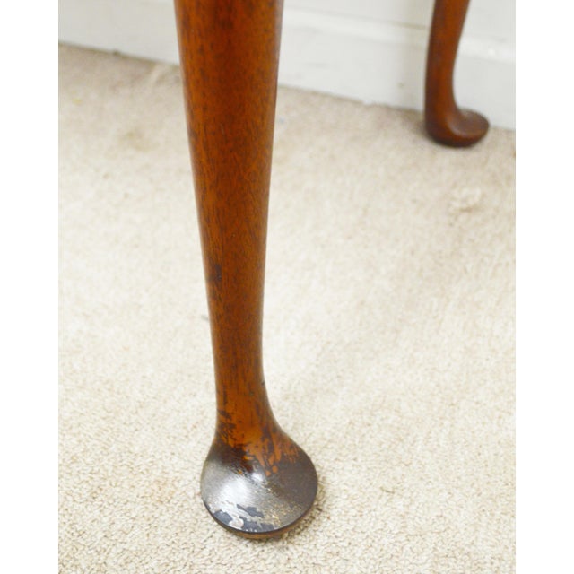 Brown Kittinger Burled Walnut Desk For Sale - Image 8 of 14
