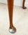 Brown Kittinger Burled Walnut Desk For Sale - Image 8 of 14