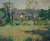 Arthur Morard, Paysage de campagne avec vue sur le Jura Suisse, 1978, Oil on Canvas For Sale - Image 11 of 11