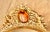 Hollywood Regency Large Vanity Tray With Cupids in Ormolu For Sale In San Diego - Image 6 of 12