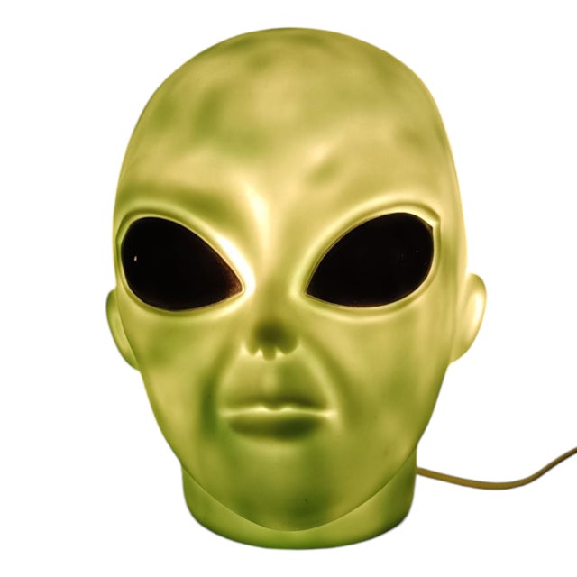 Vintage Alien Head Lamp For Sale - Image 17 of 18