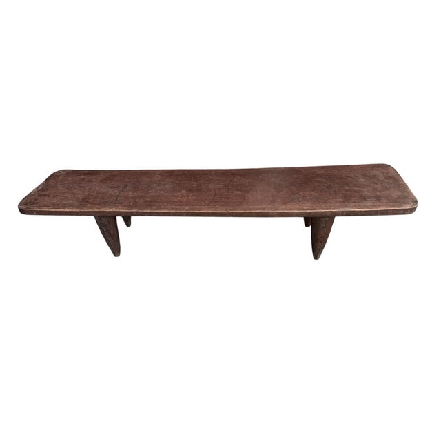 Superb and rare to find African Senufo Table cote divoire , hand-carved by &nbsp;the Senufo tribe, from a single piece of...