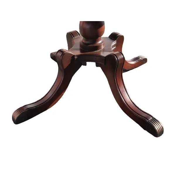French Early Twenty Century Vintage Two Tier Tea Table RDV For Sale - Image 3 of 12