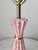 Mid-Century Modern 1950s Mid-Century Modern Atomic Pink & Gold Table Lamp For Sale - Image 3 of 6