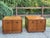 Mid century modern vintage walnut nightstands -end tables These vintage Mid-Century Modern walnut nightstands feature a...