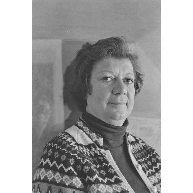 'Geometric Ii' by Renee Harwin, Bay Area Abstraction, San Francisco Art Institute, Woman Artist For Sale - Image 9 of 10