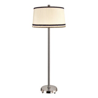 Art Deco Floor Lamp in Nickel-Plated Steel, 1930s For Sale