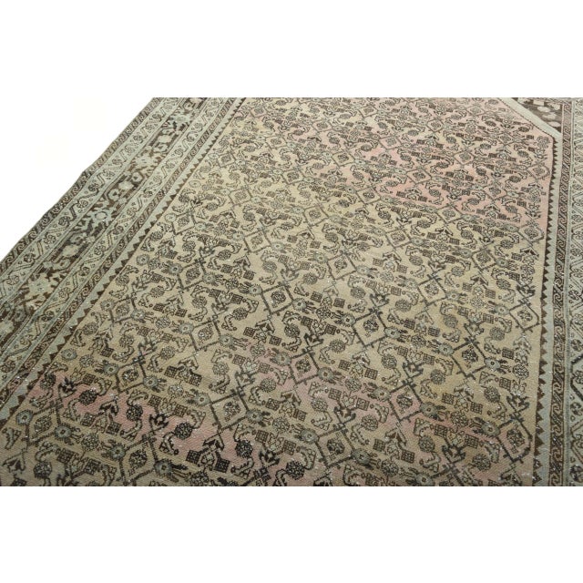 1970s Vintage Hand-Knotted Rug, 1970s For Sale - Image 5 of 11