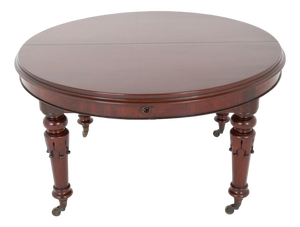 William IV Extendable Dining Table in Mahogany, 1830
