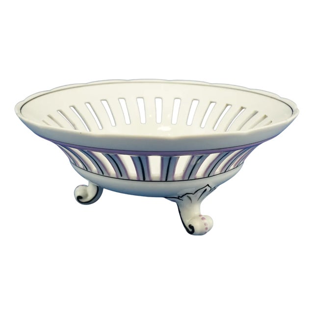 Porcelain Centerpiece Vase by Ginori Doccia of Florence, 1800 For Sale