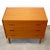 Danish Teak Chest of 3 Drawers / Low Dresser For Sale - Image 12 of 12
