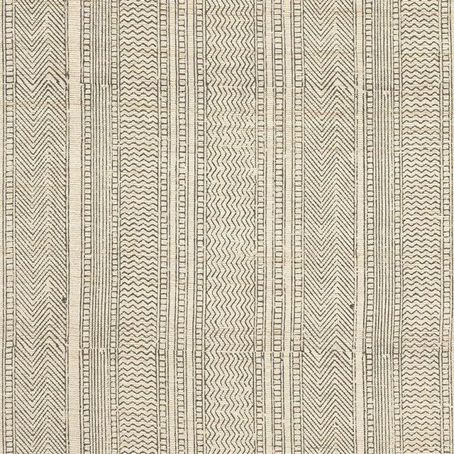 Sample - Schumacher Mohave Fabric in Natural For Sale