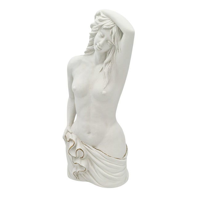 Nude Porcelain Sculpture from Bortoli, Venice, 20th Century For Sale