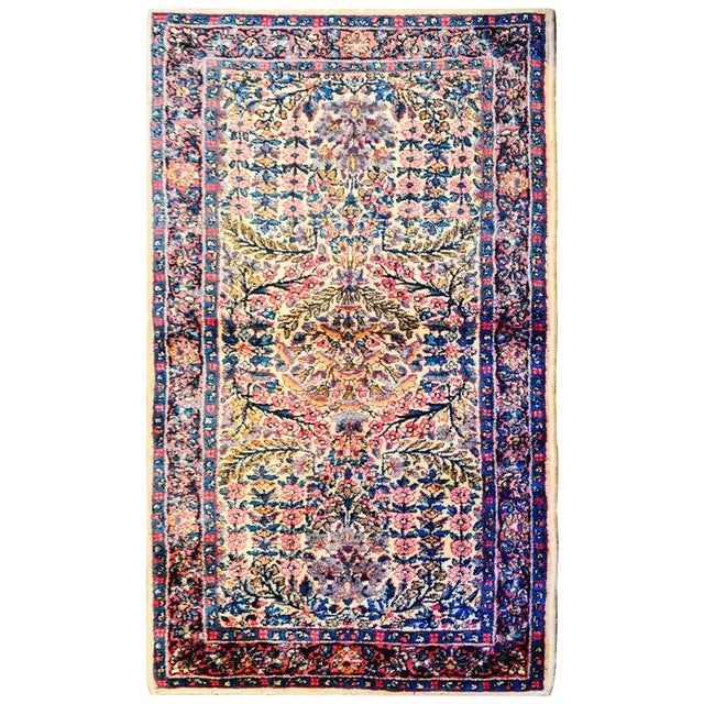 Early 20th Century Kirman Rug For Sale In Chicago - Image 6 of 6