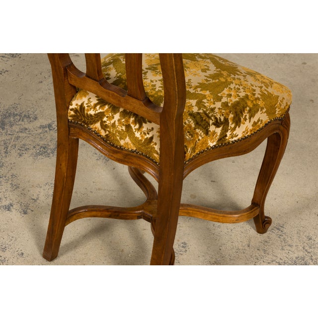 Set of 8 Early 20th Century French Louis XV Style Walnut Dining Chairs For Sale - Image 15 of 18