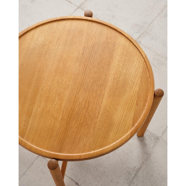 AT35 / PP35 Tray Coffee Table in Oak by Hans J. Wegner for PP Møbler, 1970s For Sale - Image 15 of 18
