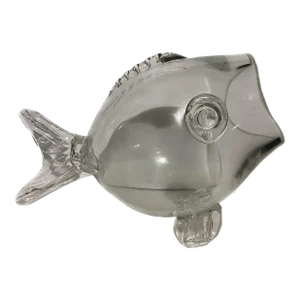 Mid 20th Century Modern Glass Fish Bowl