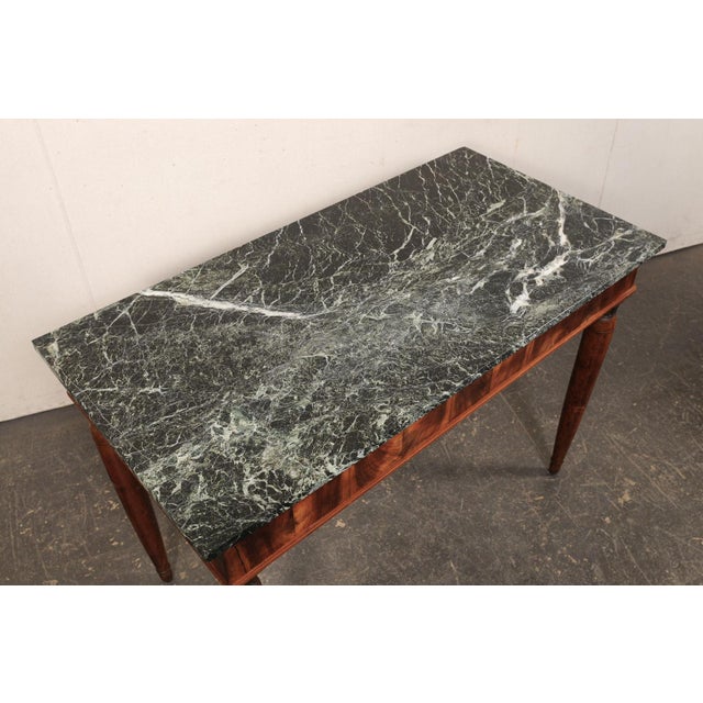 Early 19th C. French Marble Top Console For Sale - Image 10 of 12
