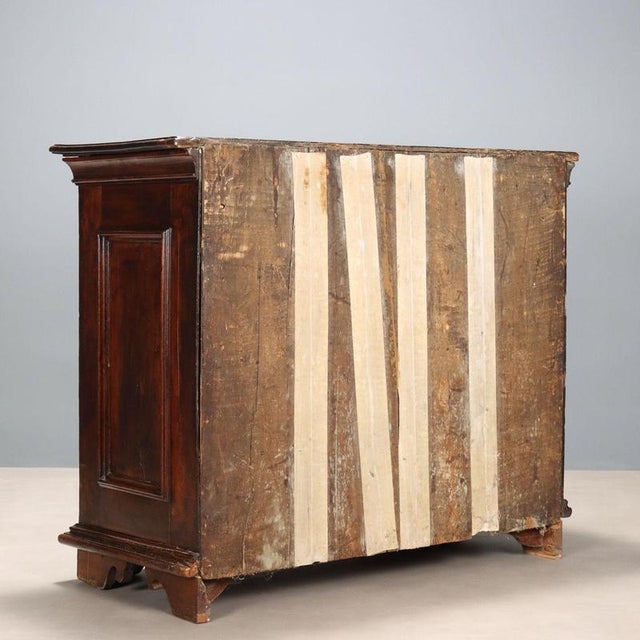 Baroque Walnut Chest of Drawers For Sale - Image 10 of 11