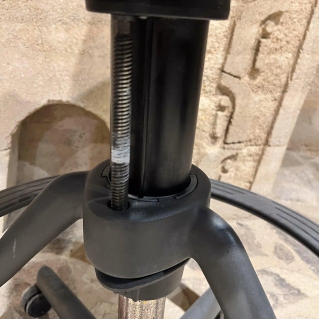 Black Vintage Herman Miller Aeron Classic Stool Armless Chair For Sale - Image 8 of 12