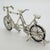Vintage Italian Handmade Genuine Silver Tandem Bicycle Figurine, 1980s For Sale - Image 6 of 12