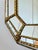 1980s Vintage Spanish Venetian-Style Wall Mirror, Octagonal Brass, 1980s Hollywood Regency For Sale - Image 5 of 9