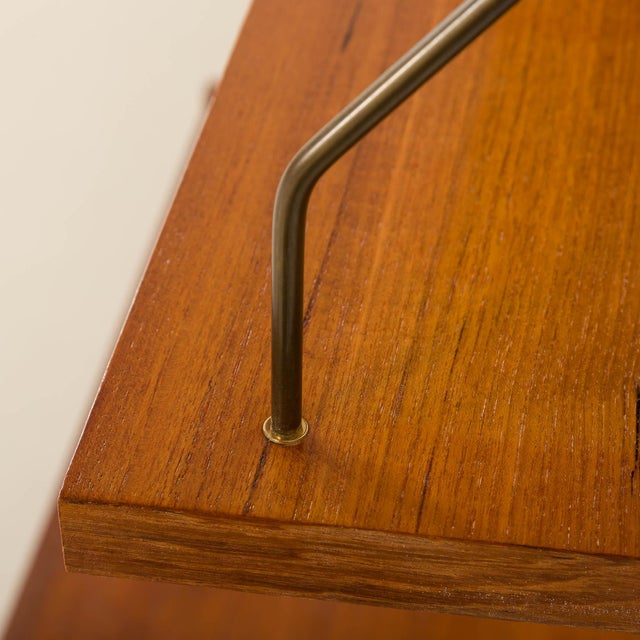 Vintage Scandinavian Teak Wall Unit by Poul Cadovius, 1960s For Sale - Image 12 of 17