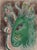 Marc chagall paradis ii (paradise ii) from "drawings for the bible" colour lithograph on paper publisher: verve, paris...
