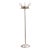 Mid 20th Century Industrial Aluminum Coat Rack Stand For Sale