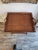Vintage Ralph Lauren Style Bamboo Butler Tray Table With Lyre Base For Sale - Image 17 of 17