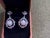 Bochic "Orient" Vintage Pink Sapphire & White Pearls Earrings 18K Gold & Silver For Sale - Image 16 of 18