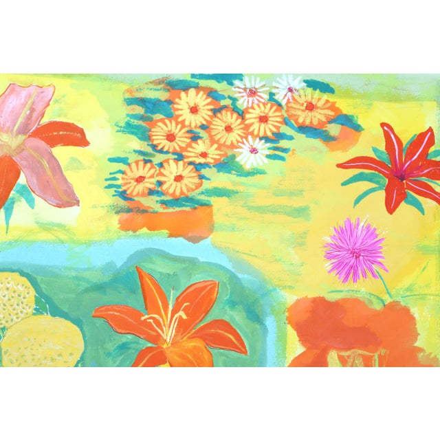 Abstract Multicolored Flowers, Biagio Civale For Sale - Image 3 of 5